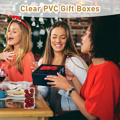 Прямоугольная прозрачная пластиковая коробка из пвх подарочная упаковка CON-DC0001-12B-1