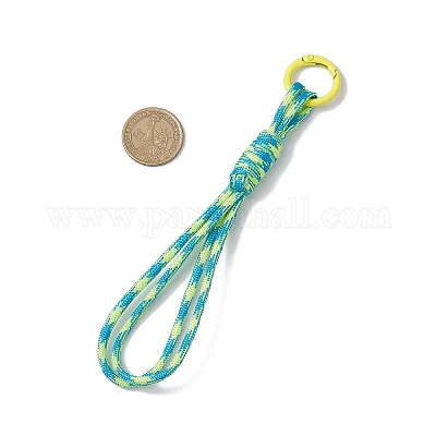 6 шт. 6-цветные веревки-шнуры из полиэстера и спандекса для подвесных украшений HJEW-JM04295-1