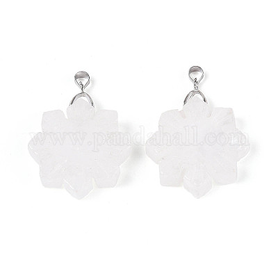 Природного кварца хрустальных подвесок G-T144-12A-1