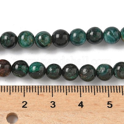 Бусины из натурального фуксита G-G271-B03-6mm-1