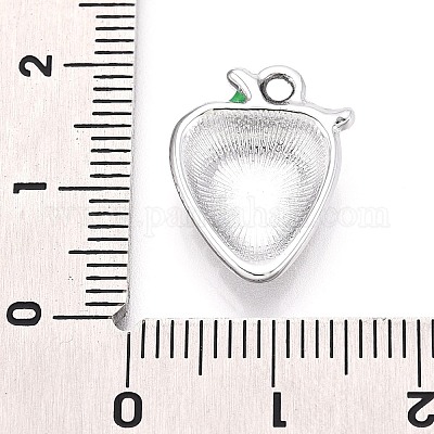 Rhinestone сплава и эмали подвески PALLOY-T092-42P-02-1