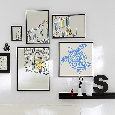 CrafTreat Pochoirs à Fleurs Réutilisables Pour Peinture Sur Bois, Murs Et Carrelage – Flourish 2 – 15,2 X 15,2 Cm – Art Et Artisanat Décoration D'intérieur – Pochoir Mural Flourish