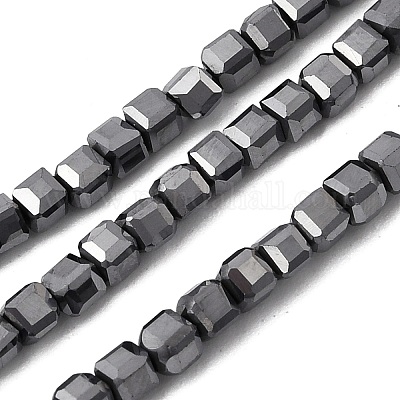 Нити из синтетических терагерцовых каменных бусин G-H327-L03-01-1