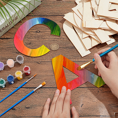 Незаконченные вырезы из дерева WOOD-WH0034-24B-1