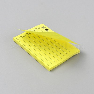 Бумажные стикеры со списком дел с линией AJEW-WH0596-165B-1