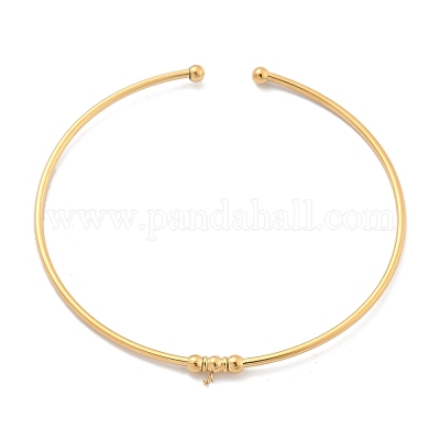 Изготовление браслета-манжеты из нержавеющей стали 304 AJEW-P127-01G-1