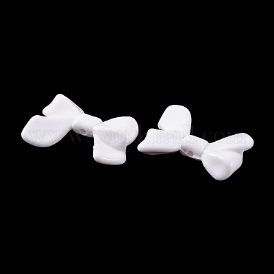 Непрозрачные акриловые бусины MACR-L006-02A-02-1