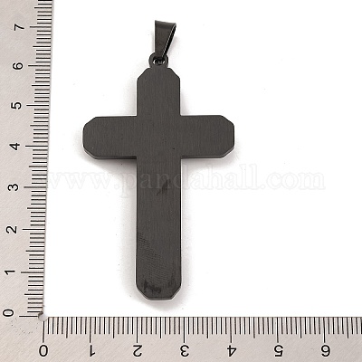 Большие подвески из нержавеющей стали 304 с вакуумным покрытием PVD STAS-Z080-14B-1