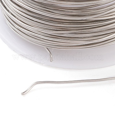 316 Surgical Stainless Steel Wire, for Jewelry Making, Stainless Steel  Color, 21 Gauge, 0.7mm, about 42.65 Feet(13m)/roll