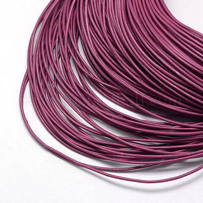 Полированные кожаные шнуры из натуральной кожи WL-R001-2.0mm-19-1