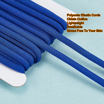 Эластичные шнуры из полиэстера EC-WH0026-006A-1