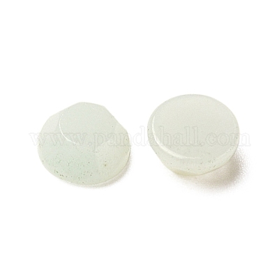 Натуральные цветочные кабошоны из амазонита&nbsp;G-B146-01C-1