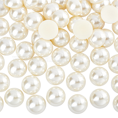 VerPetridure Clearance Half Pearl Craft Flat Back Pearl Jewelry For DIY  Accessory Art And Fashion Projects 
