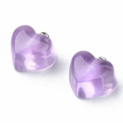 Прозрачные смоляные подвески RESI-R429-30B-1