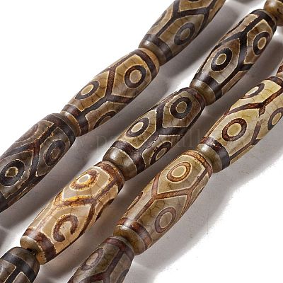 Тибетского стиля DZI бисер нитей G-A024-01S-1