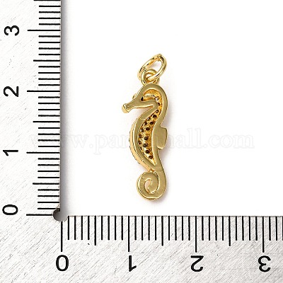 Латунные микро проложить кубического циркония подвески KK-A265-10A-02G-1