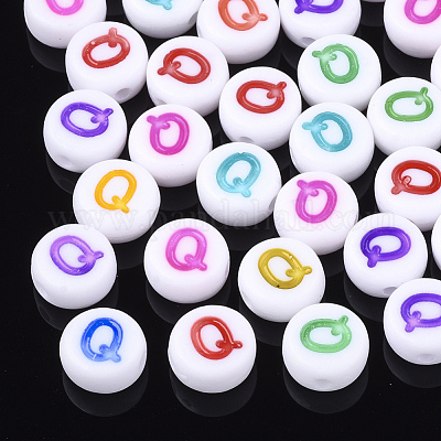 Perles acryliques initiales&nbsp;OACR-E001-20Q-1