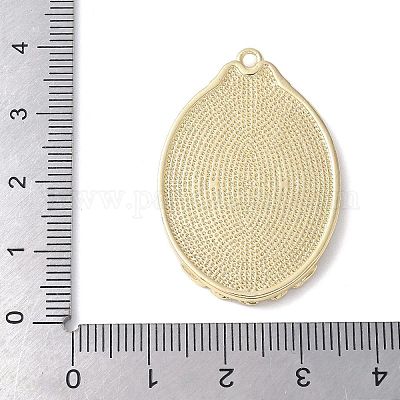 Сеттинги для кулона (кабошонов) KK-V005-01G-02-1