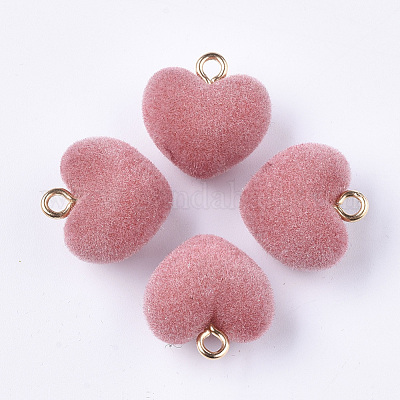 Флокированные акриловые подвески X-FIND-T046-28-11-1