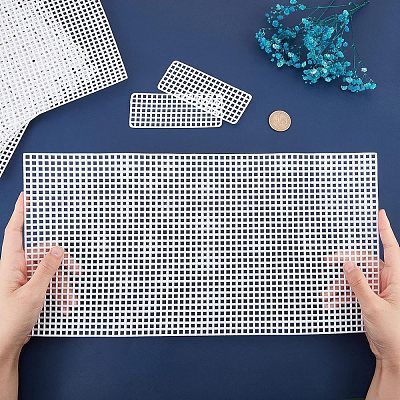 プラスチックメッシュキャンバスシート 刺繍用 アクリル毛糸クラフト