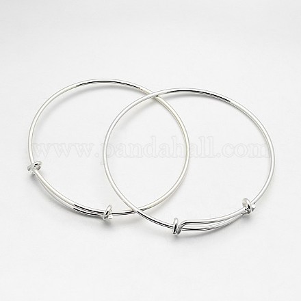 Fabrication de bracelet extensible en laiton réglable BJEW-E218-01S-A-1