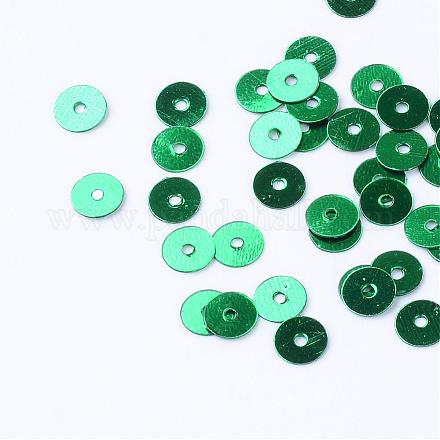 Ornament Zubehör Kunststoff paillette Perlen PVC-R014-6mm-04-1