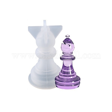 Moules en silicone d'échecs de bricolage DIY-P046-06-1