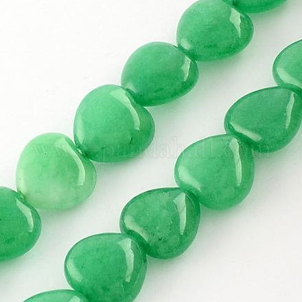 Brins de perles de jade naturelles malaisie X-G-R190-07-1