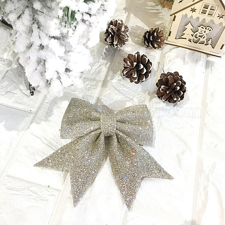 Блестящие пенопластовые украшения с бантом FIND-N005-04A-1