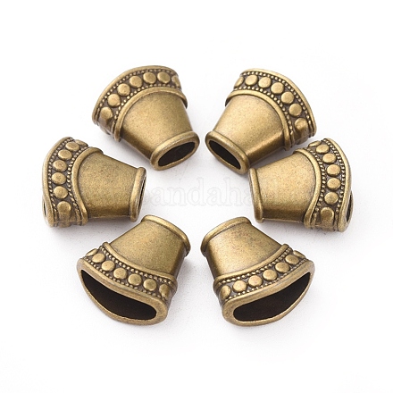 Style tibétain perles cônes TIBEB-A124175-AB-FF-1