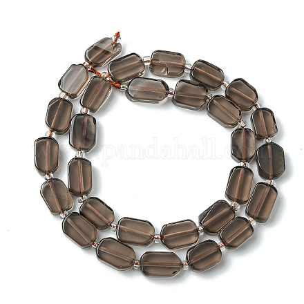 1 нить бусин из натурального ледяного обсидиана&nbsp;G-YW0002-77-1