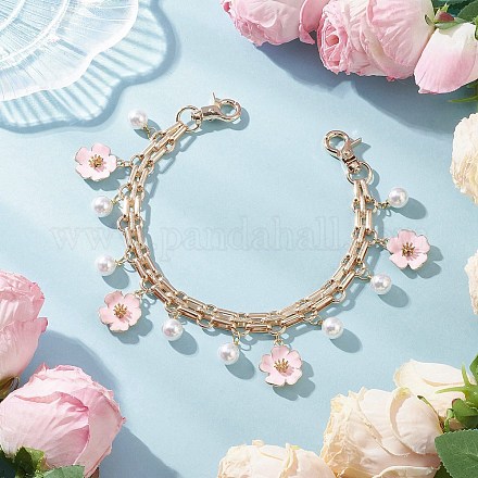 Ремни для коротких сумок с цепочкой из сплава AJEW-BA00165-02-1