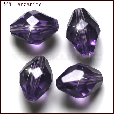 Perles d'imitation cristal autrichien SWAR-F054-11x8mm-26-1