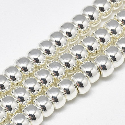 Chapelets de perles en hématite synthétique sans magnétiques G-Q465-38S-1