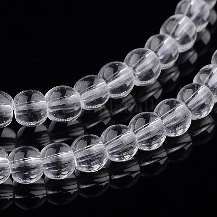 Perles rondes de fils de verre GLAA-O005-A01-3mm-1
