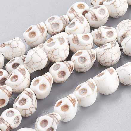 Perles en pierres gemme X-TURQ-S105-10x10mm-09-1