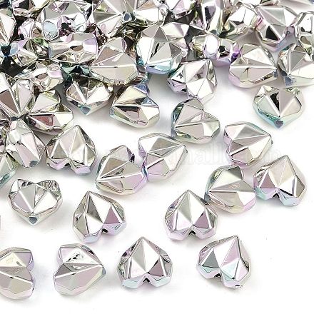 УФ-покрытие непрозрачные бусины из пластика ccb MACR-L007-26-1