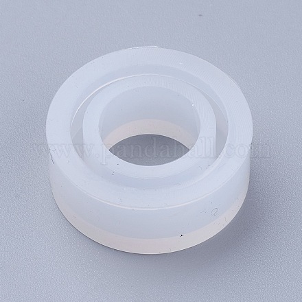 Moules transparents en silicone à anneau de bricolage X-DIY-WH0020-05H-1