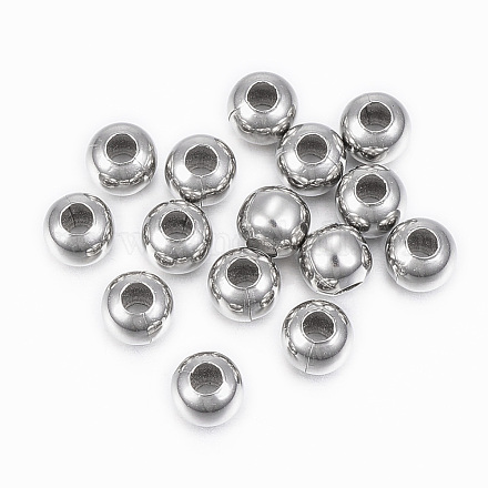 Perles en 304 acier inoxydable STAS-H396-C-08P-1