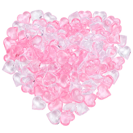 120шт 2 цвета бусины из смолы RESI-SP0001-18B-1