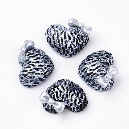 Cabochons imitation perles de résine CRES-S301-03A-1