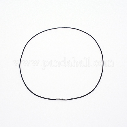 Herstellung von Halsketten aus gewachsten Polyesterschnüren MAK-WH0009-05E-01-1