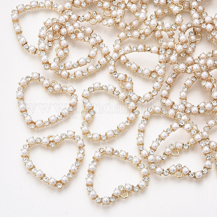 Colgantes de perlas de imitación de plástico abs X-PALLOY-T071-018-1