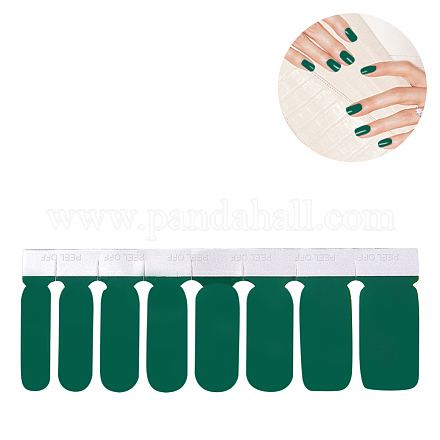 Color sólido cubierta completa mejores pegatinas de uñas MRMJ-T039-01L-1
