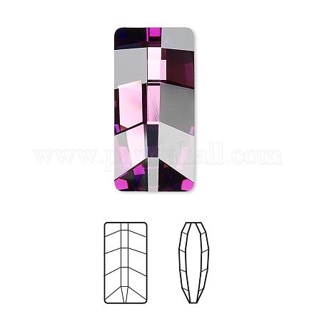 Cabochons en strass de cristal autrichien 4524-16x8-204(F)-1