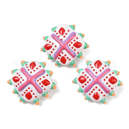 Стеклянные бусины из искусственного нефрита GLAA-L051-03A-1