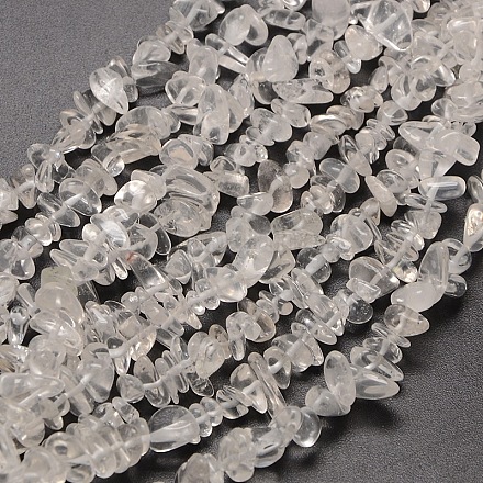 Chapelets de perles en cristal de quartz naturel G-P035-16-1