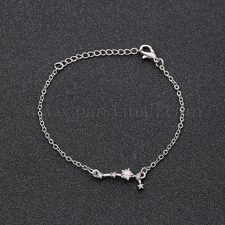 12 браслет созвездия сплава со стразами WG43B2B-22-1