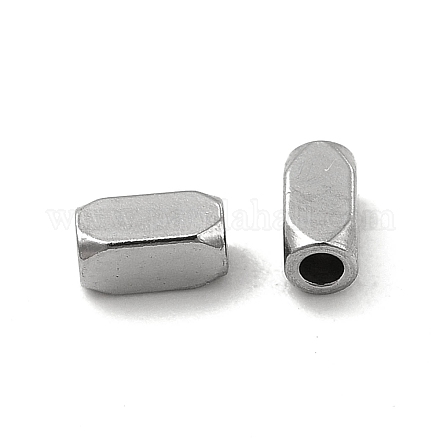 304 perles cuboïdes en acier inoxydable STAS-P319-10P-1