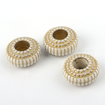 Perles acryliques de plate ronde PACR-Q102-150A-1
